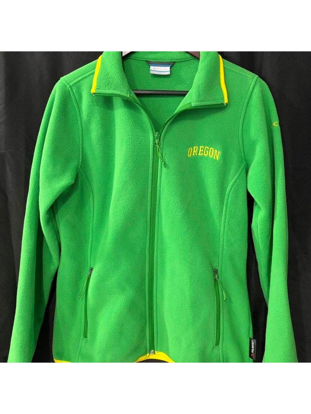 Columbia Oregon Ducks Polartec Fleece Jacket